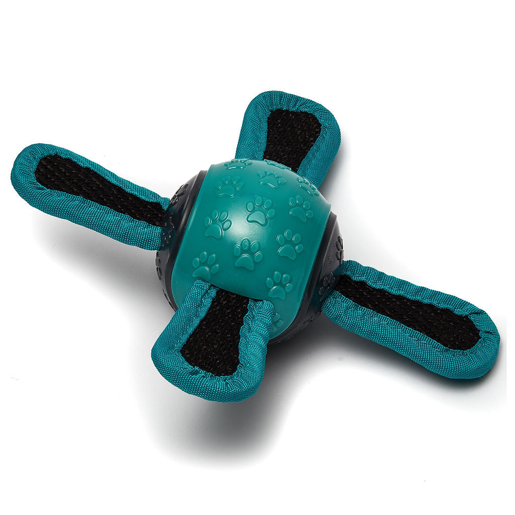 The Chewy Ball – Premium Dog Ball with Straps & Grab Tabs