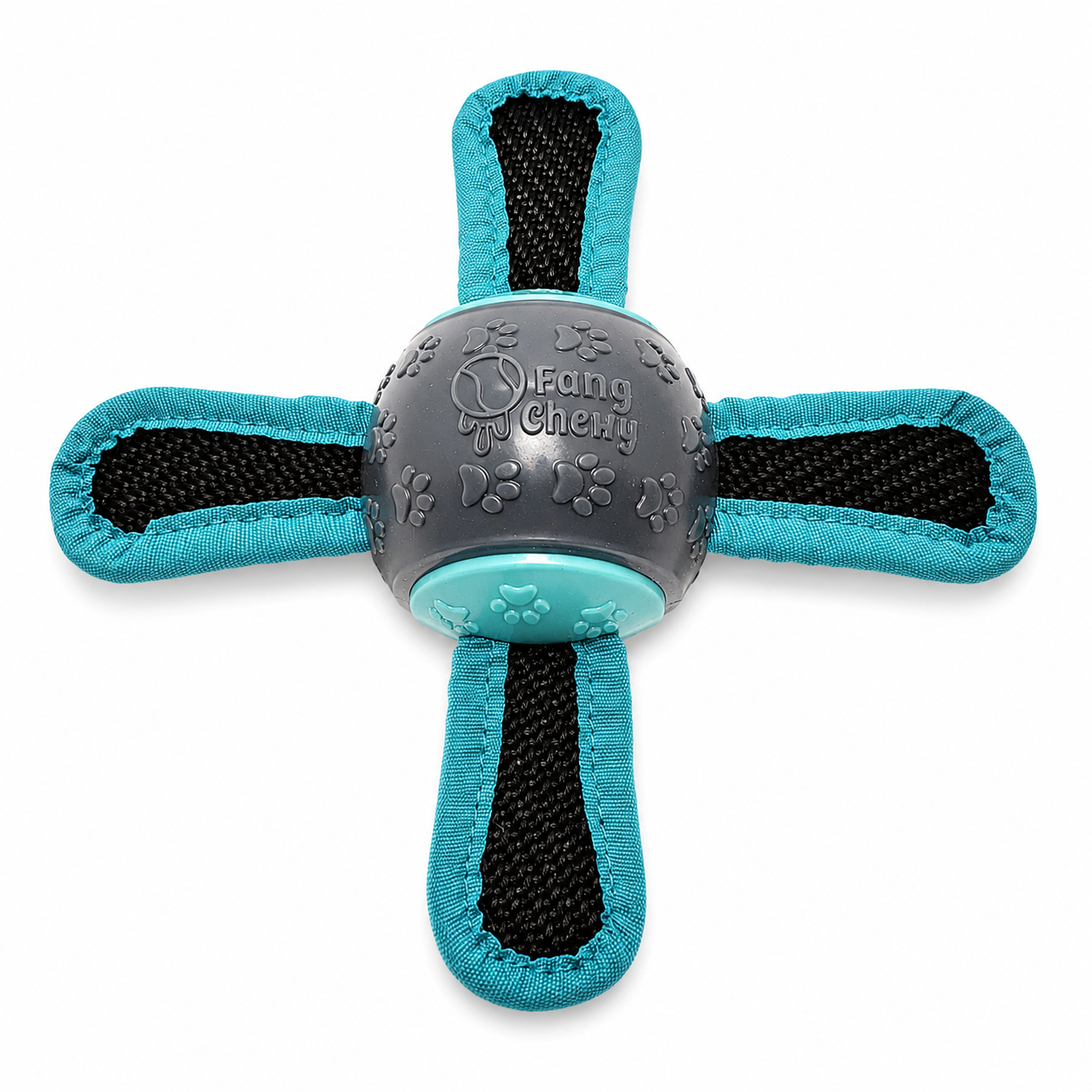 The Chewy Ball – Premium Dog Ball with Straps & Grab Tabs
