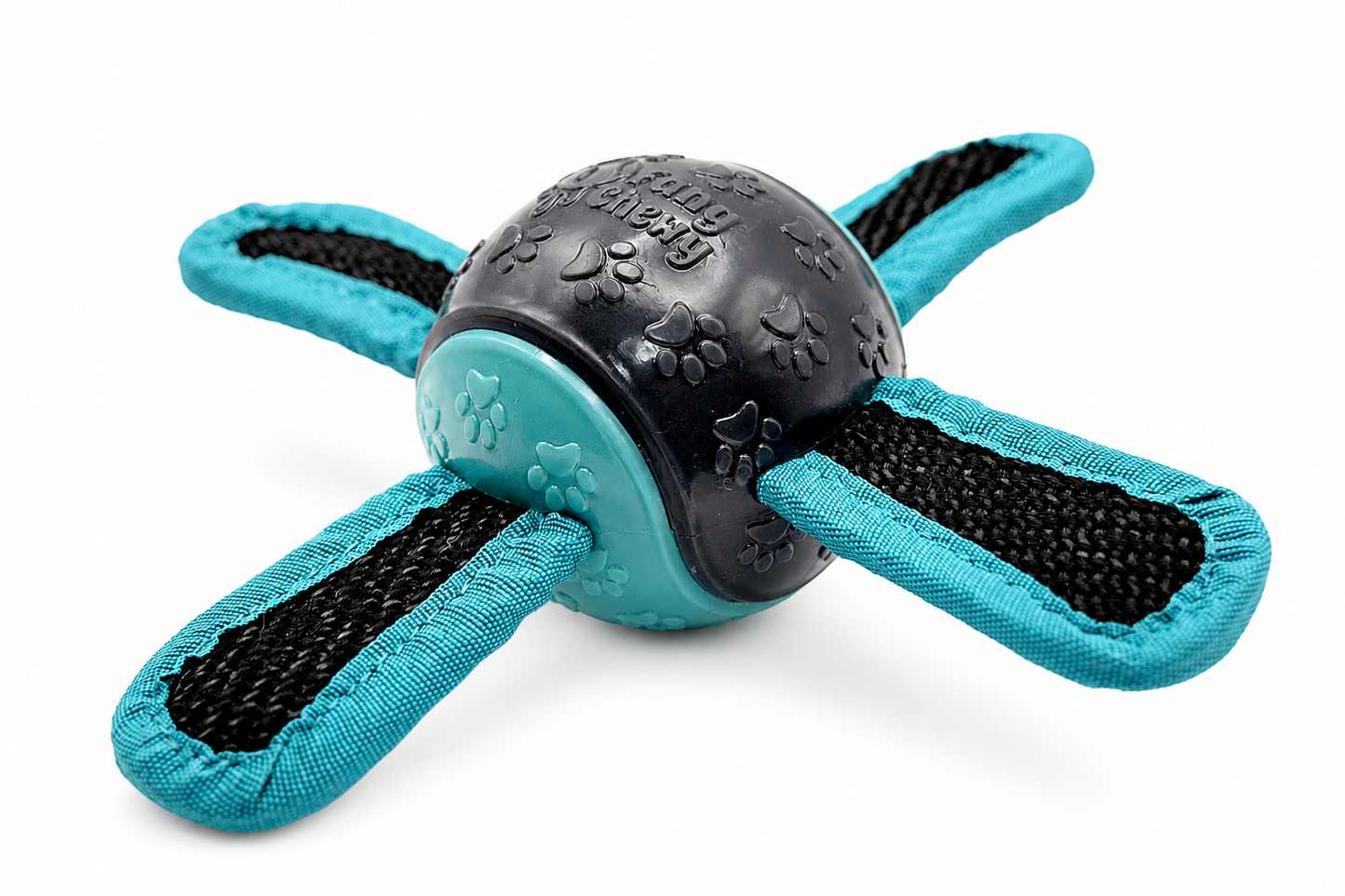 The Chewy Ball – Premium Dog Ball with Straps & Grab Tabs